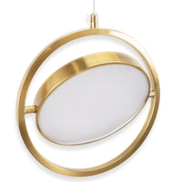 Lampada A Sospensione Led App1791-cp Gold Brush