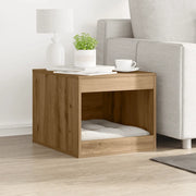 vidaXL Recinto Lettiera Rovere Artigianale 47x59x42 cm in Truciolato