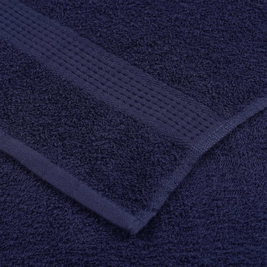 Asciugamani per sauna FROGN 4 pezzi blu navy 80x200 cm 360 g/m² 136792