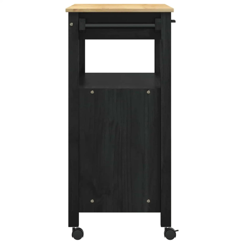 Carrello da Cucina MONZA Nero 84 x 40 x 88,5 cm CFW3015912