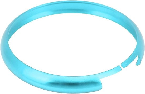 Pulsante Remoto Manubrio Trim Allosterio - Blu Celeste - Per MINI R55 R56 R57 R58 R59 R60 .