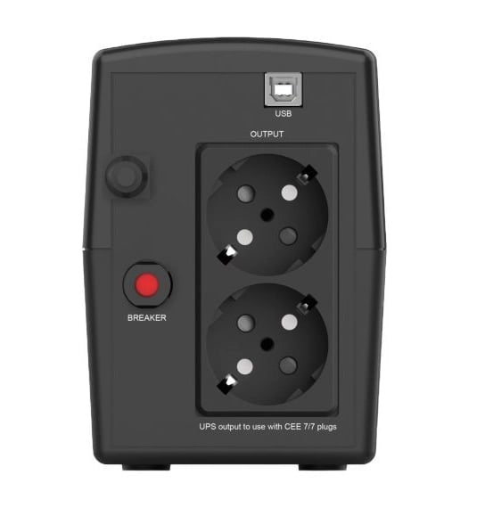 Gruppo di Continuità UPS X1+ EX 1000VA Line Interactive Nero