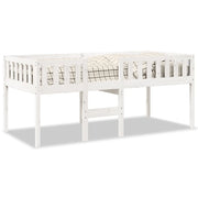 Letto per Bambini | Letto Infantile | Lettino senza Materasso Bianco 90x190cm Massello Pino