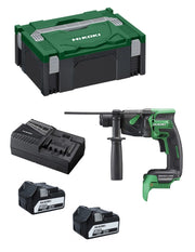Martello Perforatore HIKOKI DH18DPBWPZ (2 x 5,0 Ah + UC18YFSL + Valigetta HSCII)