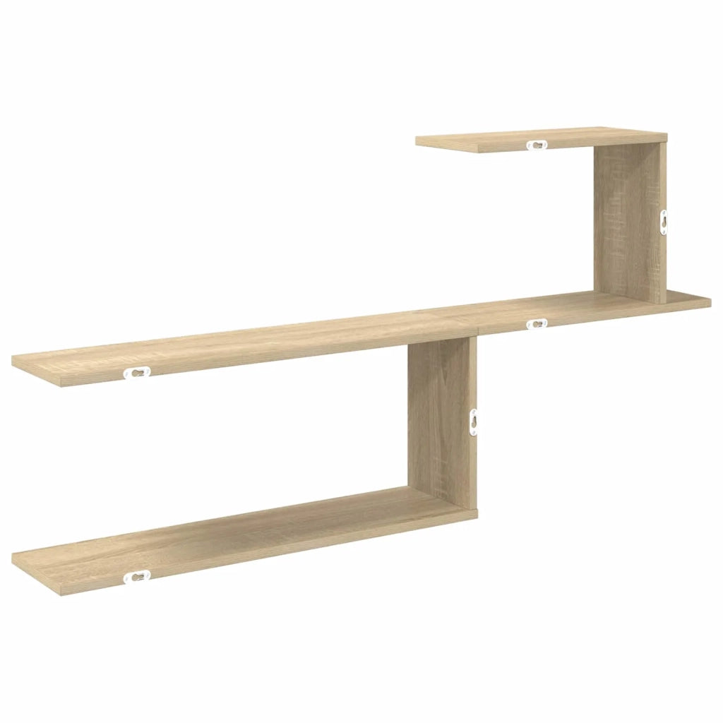 Scaffale da parete Rovere Sonoma 122 x 18 x 60 cm 8012182