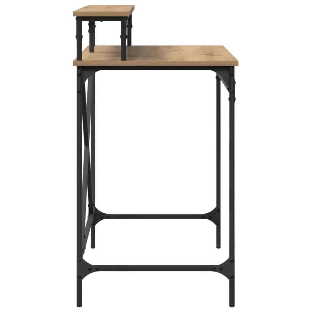 Scrivania Rovere artigianale 80 x 50 x 90 cm Legno multistrato