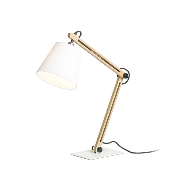 Paralume NIZZA 18/15 Policotone bianco /PVC bianco max. 28W