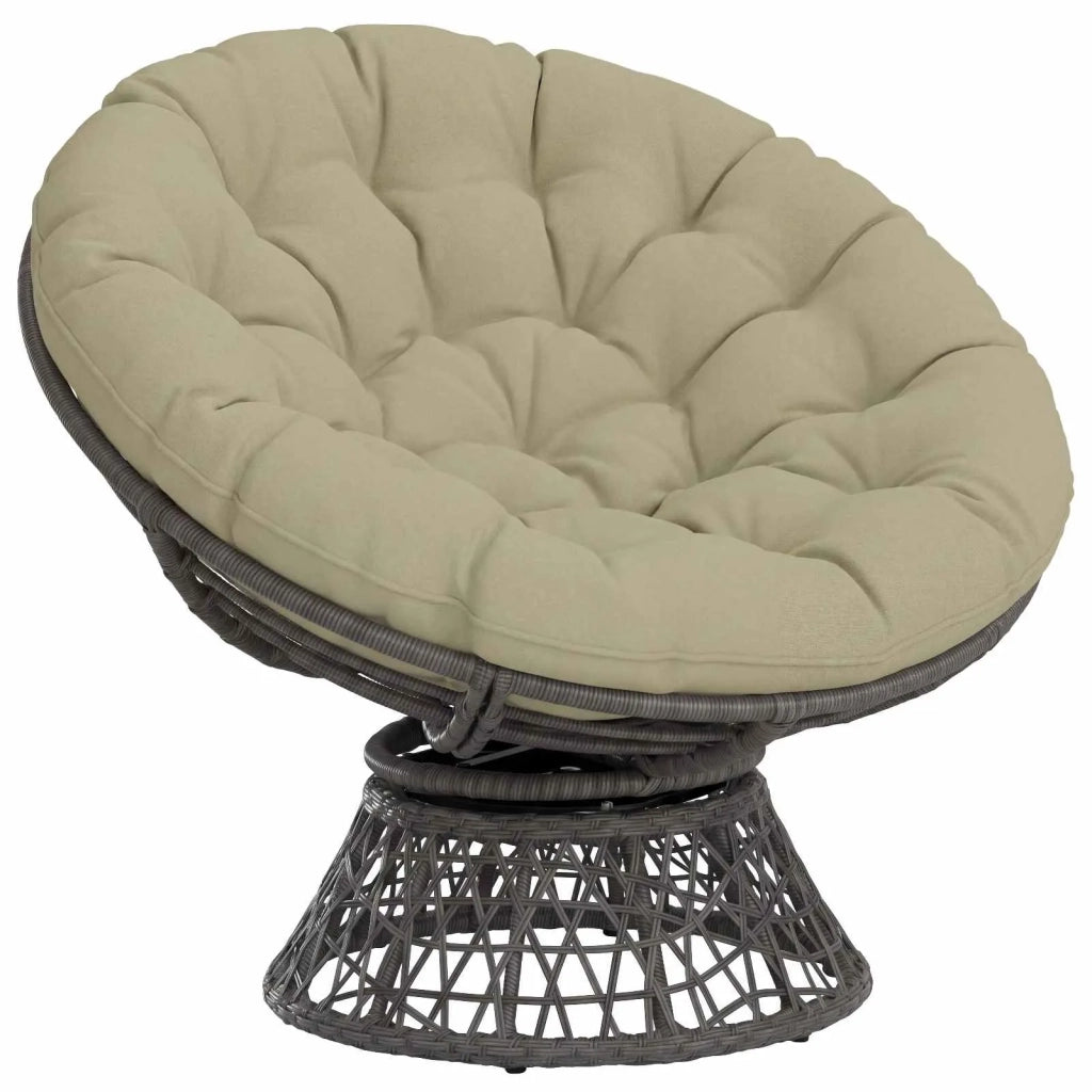 Cuscino per Sedia Papasan VIANEN 100% Poliestere Verde chiaro 953975
