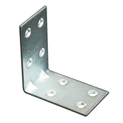 GIUNZIONE 8 FORI ANGOLARE - ZINCATA S.MM 2,0 CF=PZ 50 CM  6X6X3- 1 confezioni