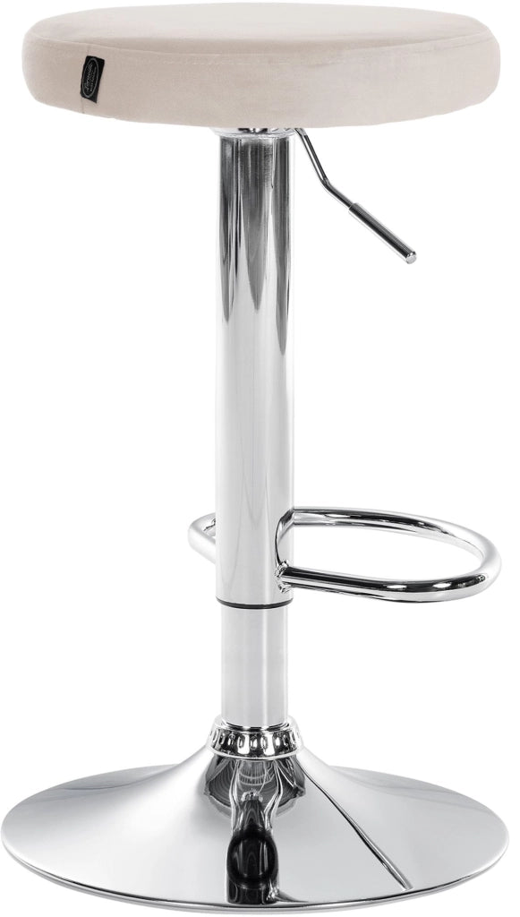 Barhocker Ponte Samt chrom