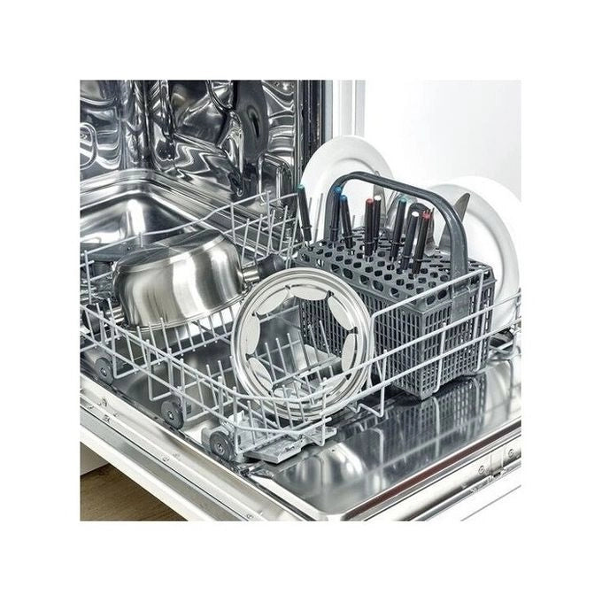 Severin 2470 Set Fonduta Elettrico 1500 W Capacita' 1,4 L 8 Forchette Colorate Paraspruzzi Rimovibile Termostato Regolabile colore Argento Nero
