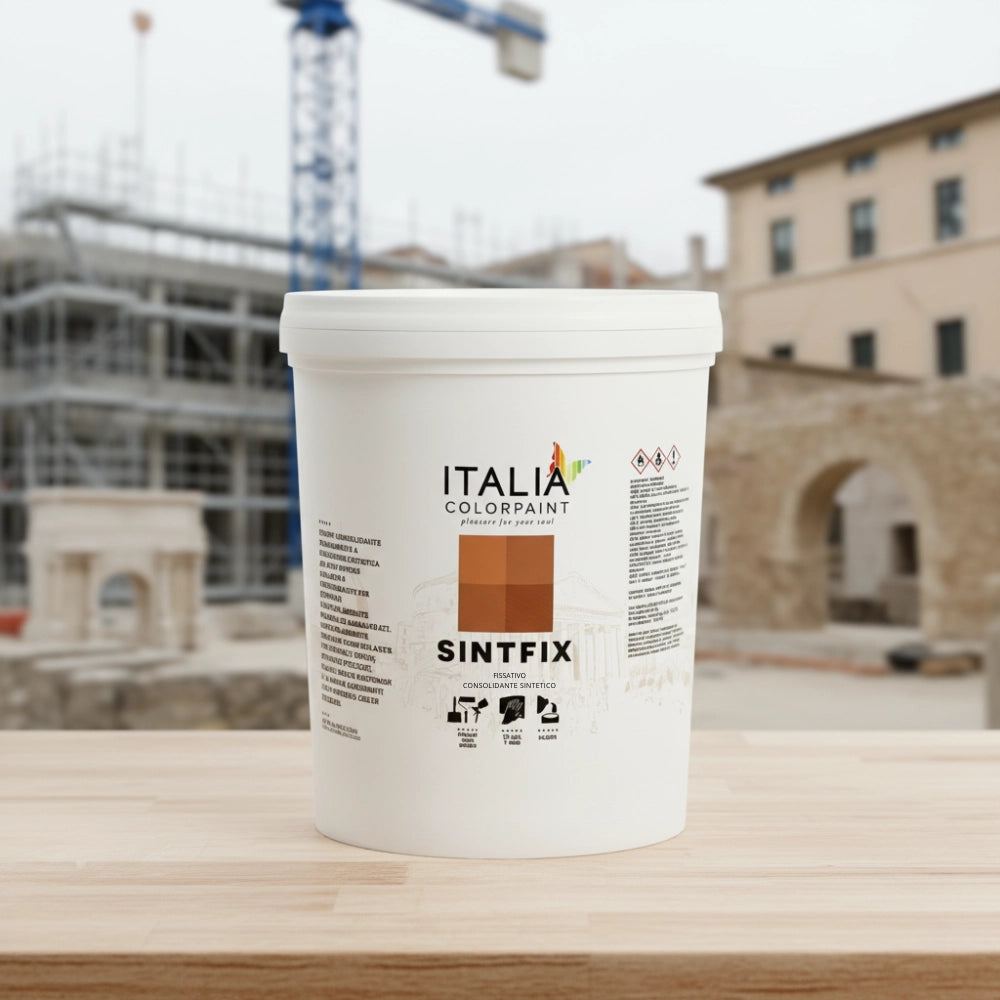 Primer sintfix fissativo consolidante trasparente per pareti *** formato 5 lt, confezione 1