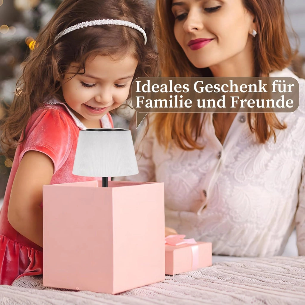 ZMH Lampada da tavolo LED moderna touch dimmerabile 3600mAh batteria per soggiorno