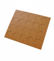 TAPPO COPRIFORO ADESIVO D 13 MM NOCE CHIARO VENATO 500 pezzi