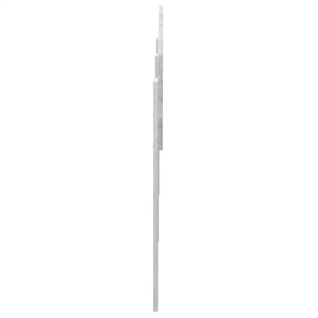 Testiera-Testata-Testiera Decorativa Grigio cemento 180 cm Legno multistrato 737859