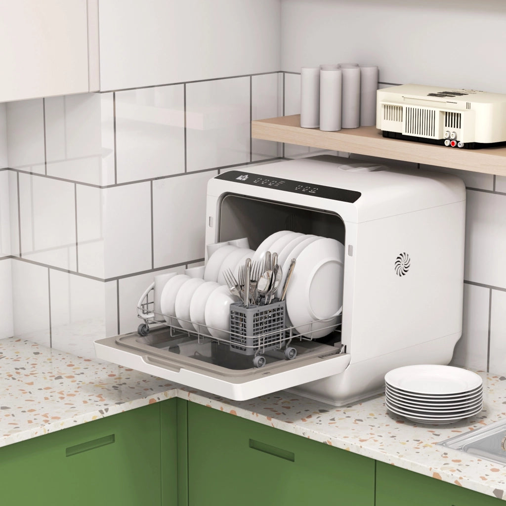 Lavastoviglie 4 Coperti 5 Programmi ¨C Zephmum ¨C Bianco 45x44x45.8 cm