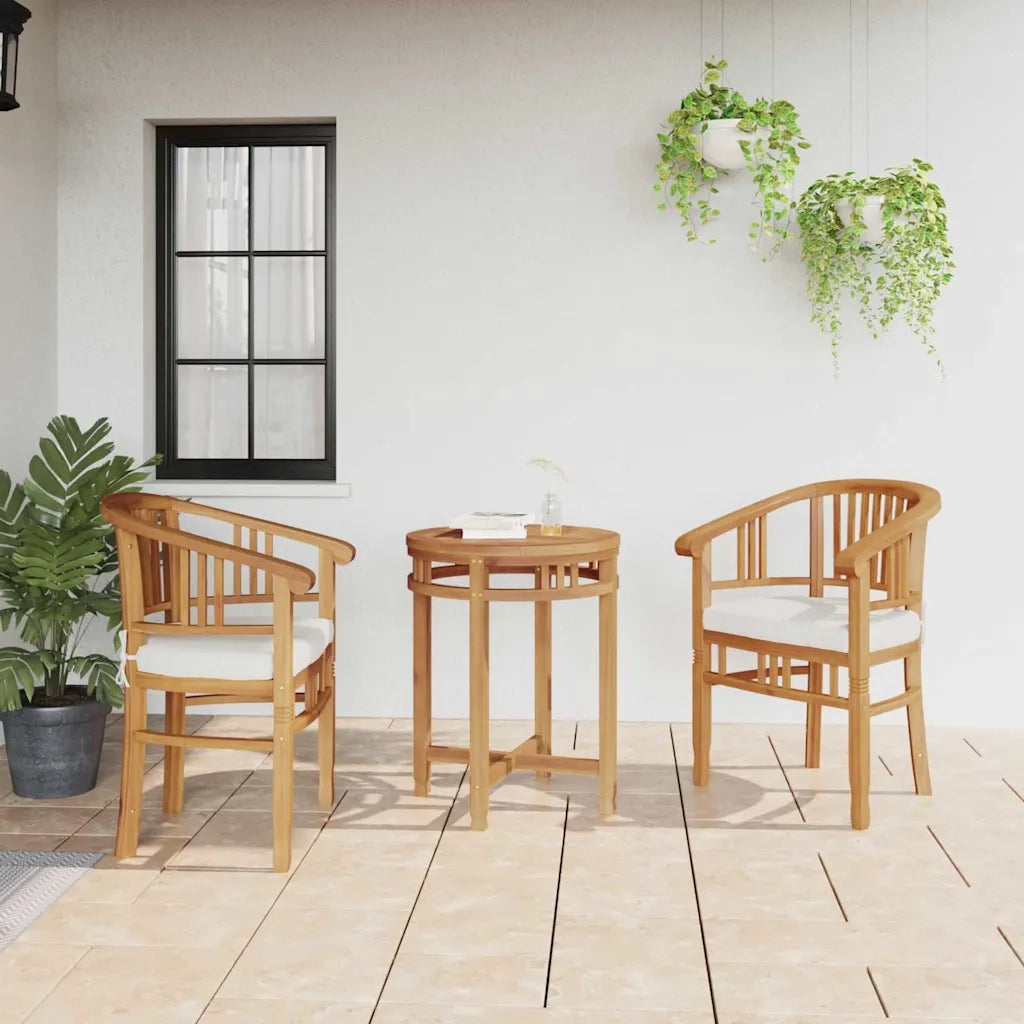vidaXL Sedie da giardino 2 pcs Marrone 63 x 58 x 89 cm