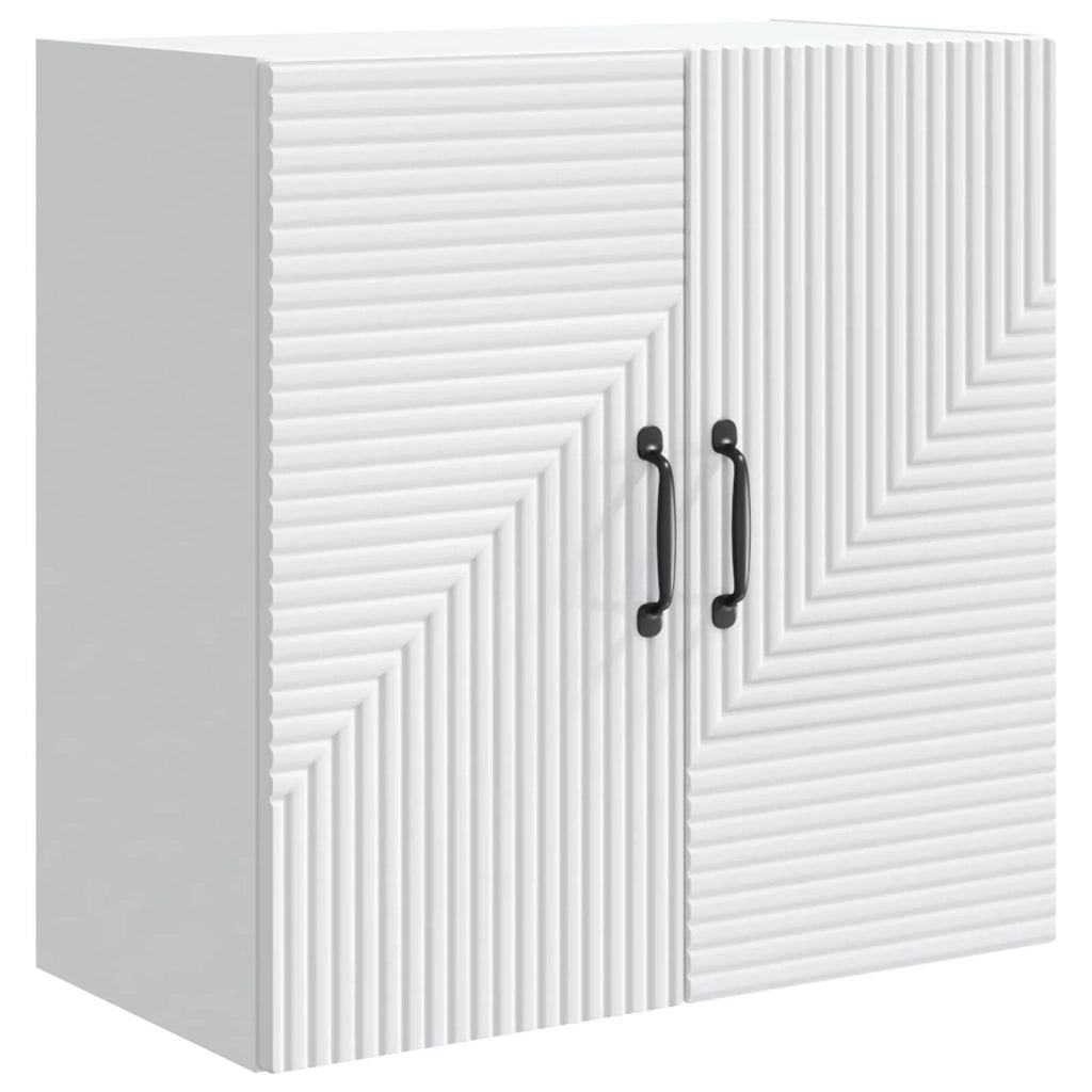 Mobiletto a muro Bianco 59 x 31 x 60 cm Legno ingegnerizzato 898575