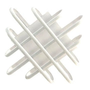 plafoniera da soffitto lampadario intrecciato stile ultra moderno a led 58w ip20 luce fredda 6500k