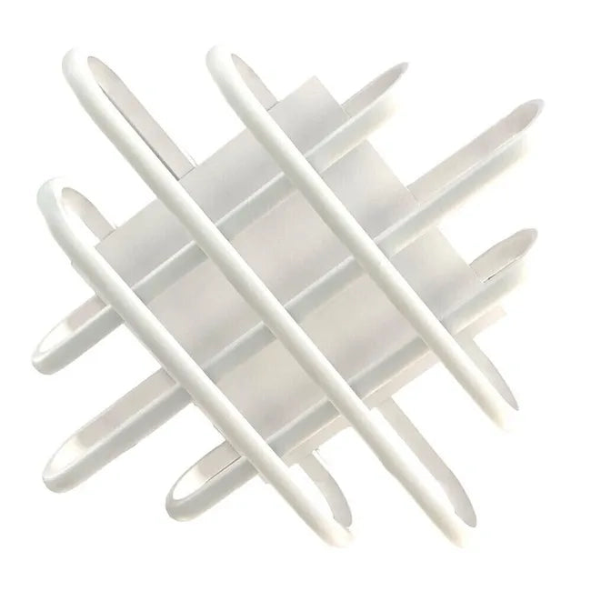 plafoniera da soffitto lampadario intrecciato stile ultra moderno a led 58w ip20 luce fredda 6500k