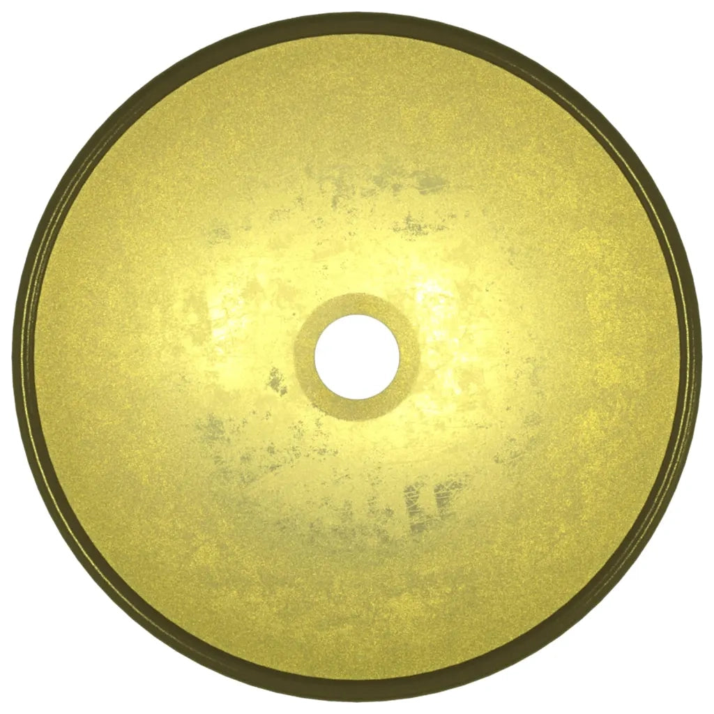Lavandino in Vetro Temperato 35x12 cm Oro CFW8037389