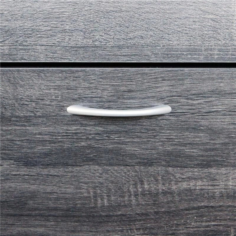 SCARPIERA SALLY GRIGIO SCURO CON 2 ANTE A RIBALTA 60 X 24 X H80 CM