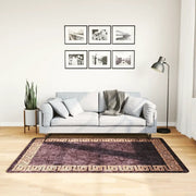 Tappeto Lavabile 120x180 cm Nero e Oro 337930