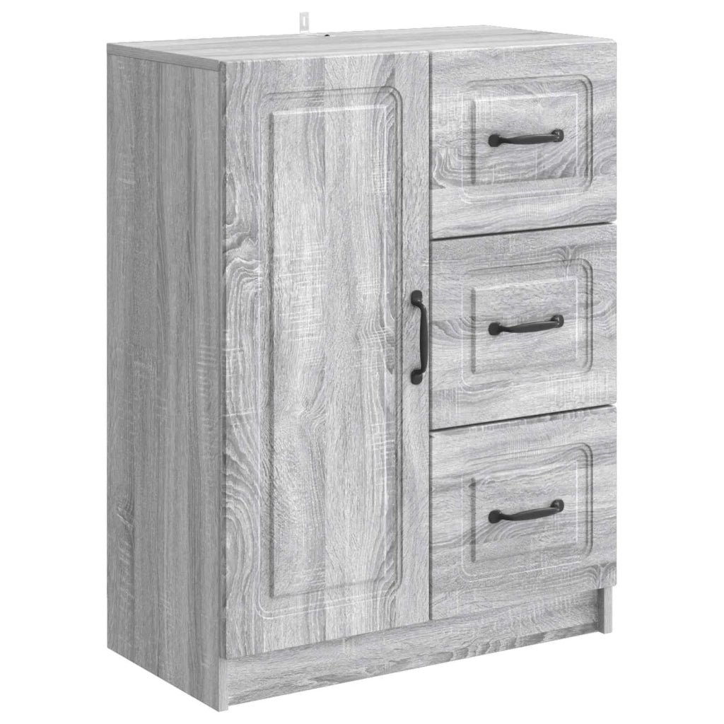 Credenza Grigio Sonoma 66 x 34,5 x 87 cm Legno ingegnerizzato