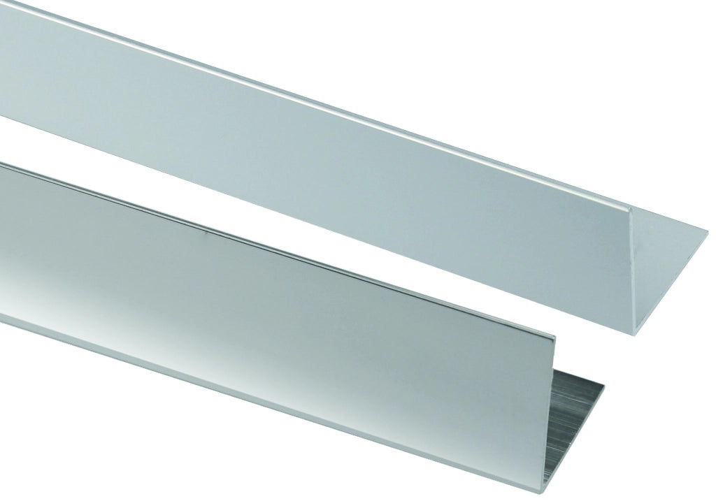 PROFILO PER RIVESTIMENTI ANGOLARI 30x30x1 mm-  Satinato - barra 2 mt 855 - 10 metrilineari- ARCANSAS