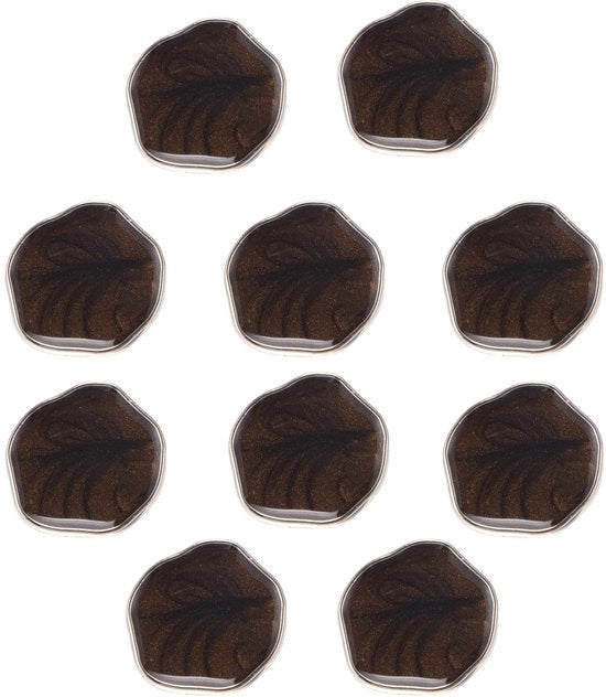 Accessori per cucito 10 pezzi - Plastica - Forma irregolare - Per cucire - Accessori per abbigliamento - 21 mm - Progetto robusto - Accessori per cucito