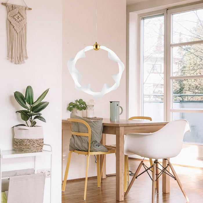 Lampada G014-1cp White/gold