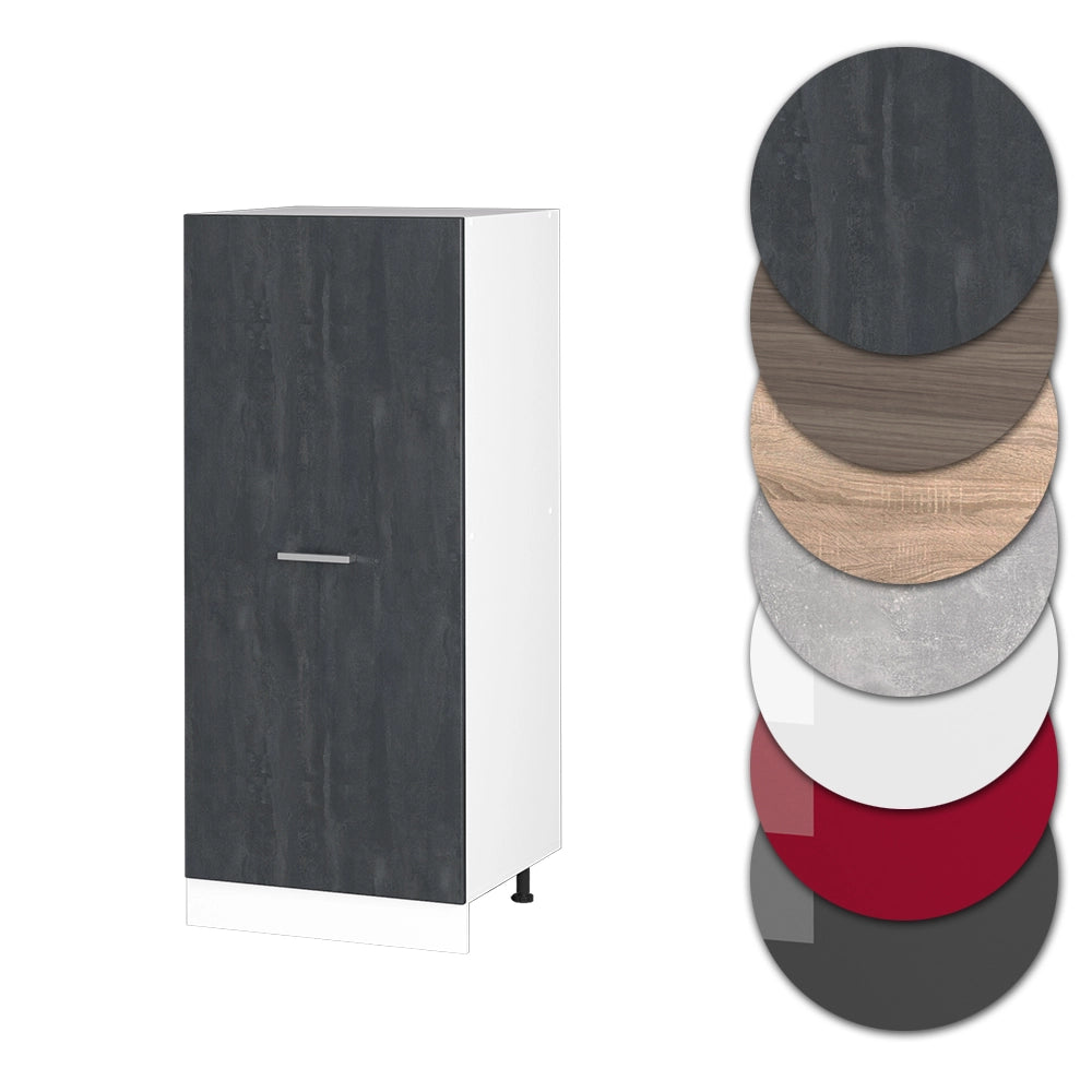 Vicco mobile cucina dispensa Calcestruzzo nero 60 cm