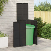 Cassa per Spazzatura Nero 65 x 80 x 115 cm Polietilene 42008240