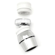 SNODO AERATORE CROMATO- Bianco-Cromo- IPIER- pezzi 1