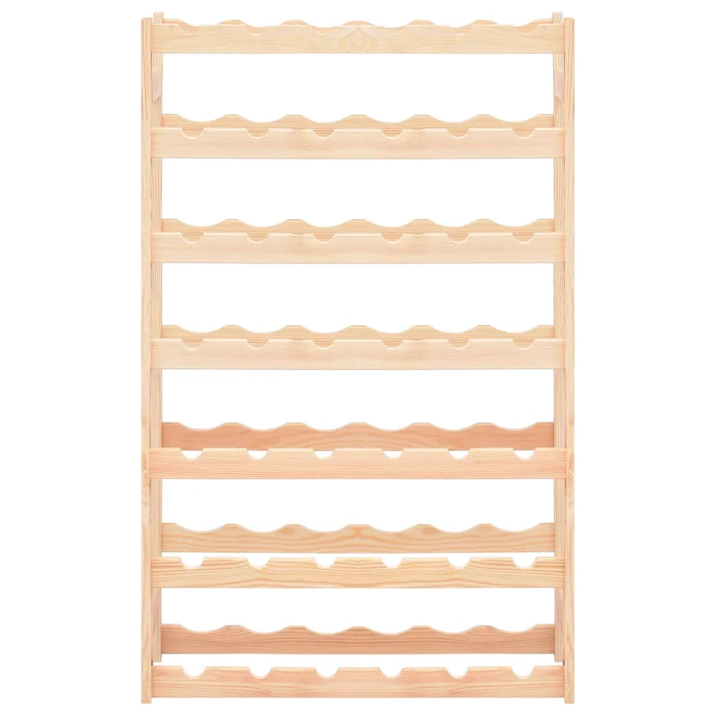Portavini da 42 Bottiglie in Legno di Pino cod mxl 53582