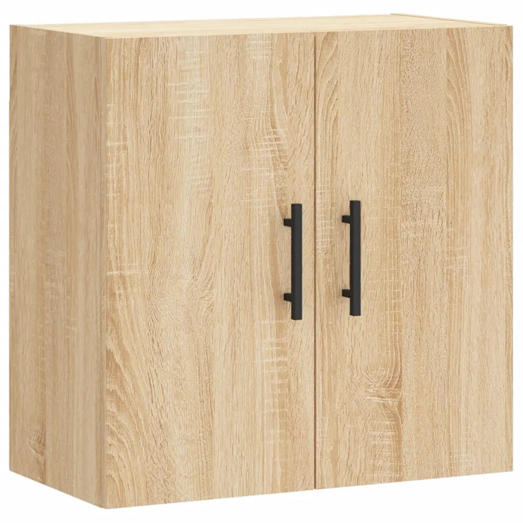 Mobiletto a muro Sonoma in rovere 60 x 31 x 60 cm ampio e pratico spazio contenitivo stile moderno legno composito 02_0048822
