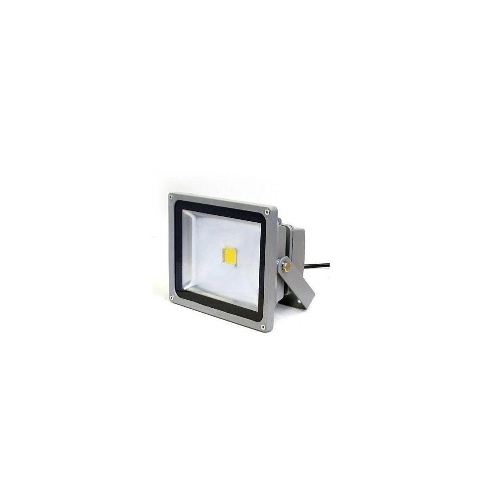 Trade Shop - Faro Prroiettore A Led Da 20w Ip65 Per Esterno Con Staffa A Luce Bianca Fredda -