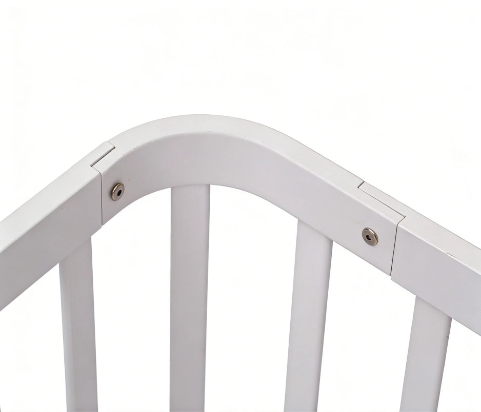 Box modulare per bambini 140x200 cm in legno ingegnerizzato bianco
