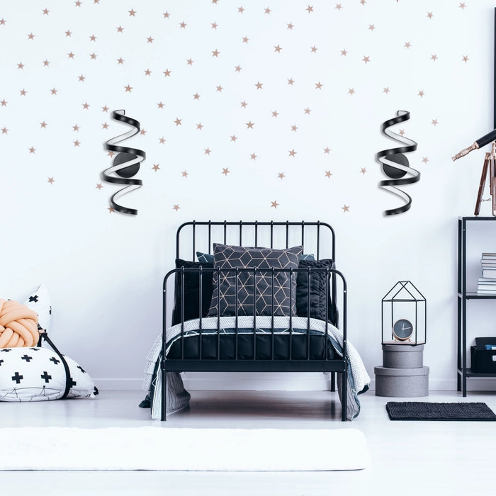 Lampada Led Spring App826-w Black Matt