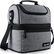 Portatile per alimenti, piccolo, con elemento refrigerante per zaino frigorifero, zaino per picnic, isolato, termo isolante, zaino isolante per cibo, 8L