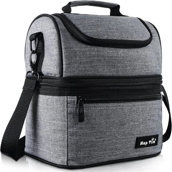 Portatile per alimenti, piccolo, con elemento refrigerante per zaino frigorifero, zaino per picnic, isolato, termo isolante, zaino isolante per cibo, 8L