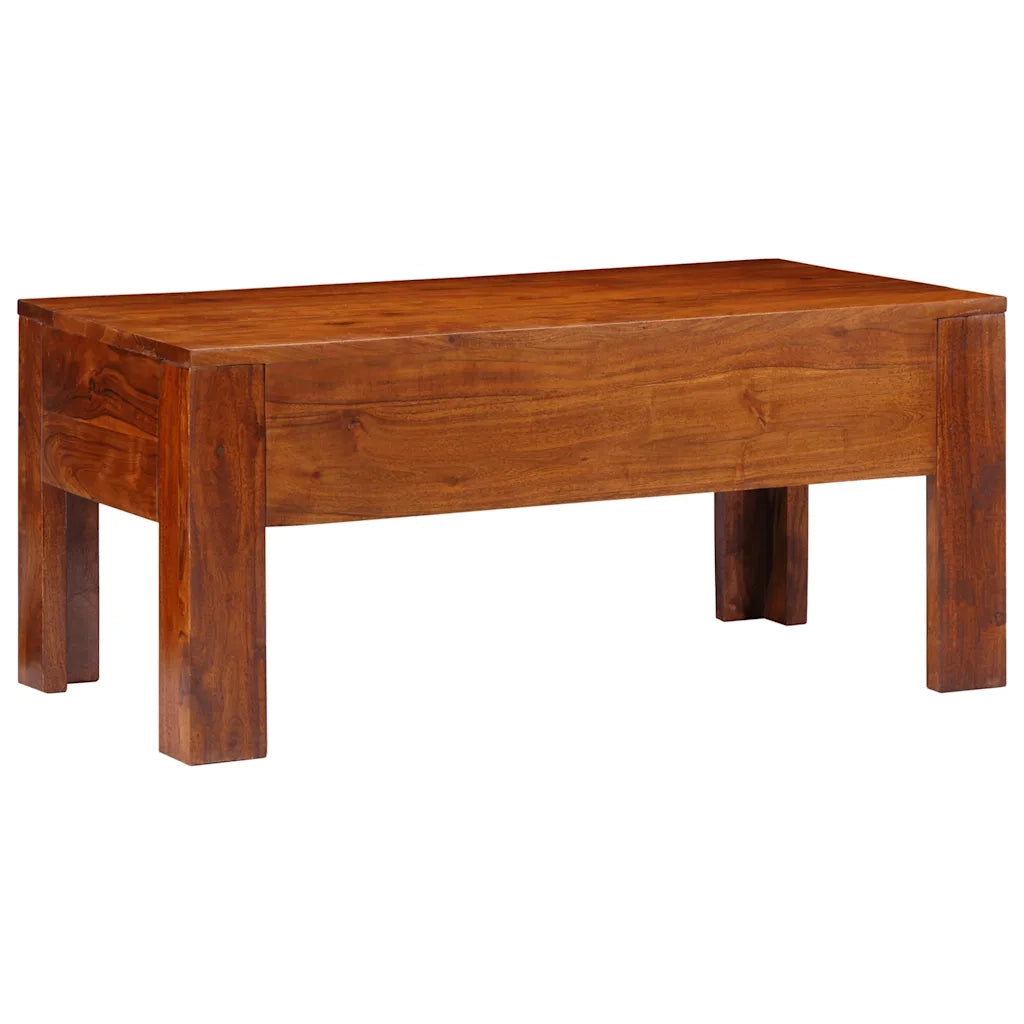 Tavolino da Salotto 90x50x40 cm in Legno Massello di Acacia 4016486