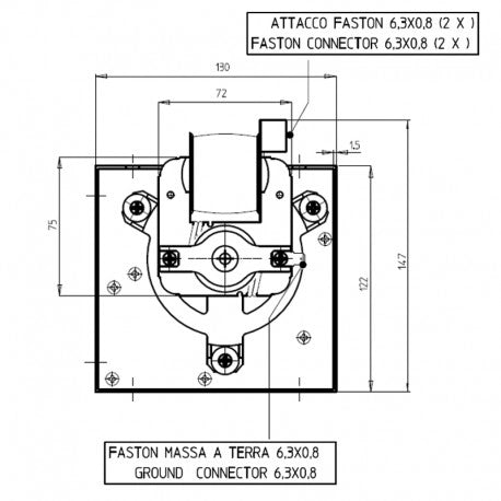 Ricambistufeapellet VENTILATORE TANGENZIALE TGA80/1 270/35 158205