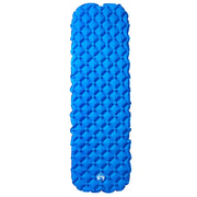 Materasso Campeggio Gonfiabile 1 Persona Blu Marino 190x58x6 cm CFW3195907