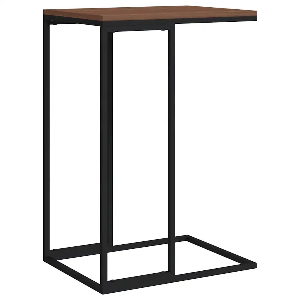 Tavolino da Salotto Nero 40x30x59 cm in Legno Multistrato 336129