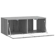Mobile TV da Muro | Armadietto TV | Mobile Porta TV 59,5 x 31 cm Sonoma grigio