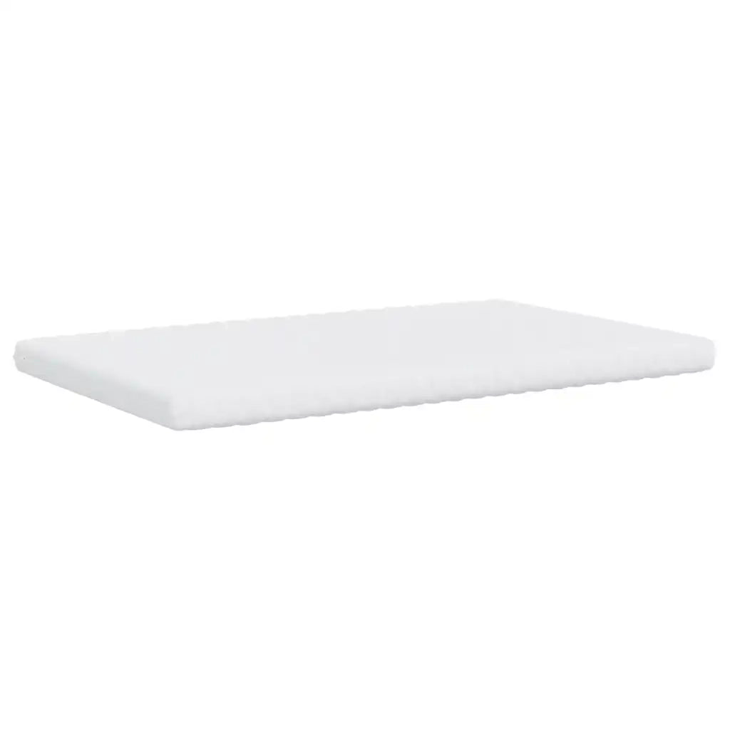vidaXL Materasso in Schiuma Bianco 140x220 cm 7 Zone Durezza 20 ILD