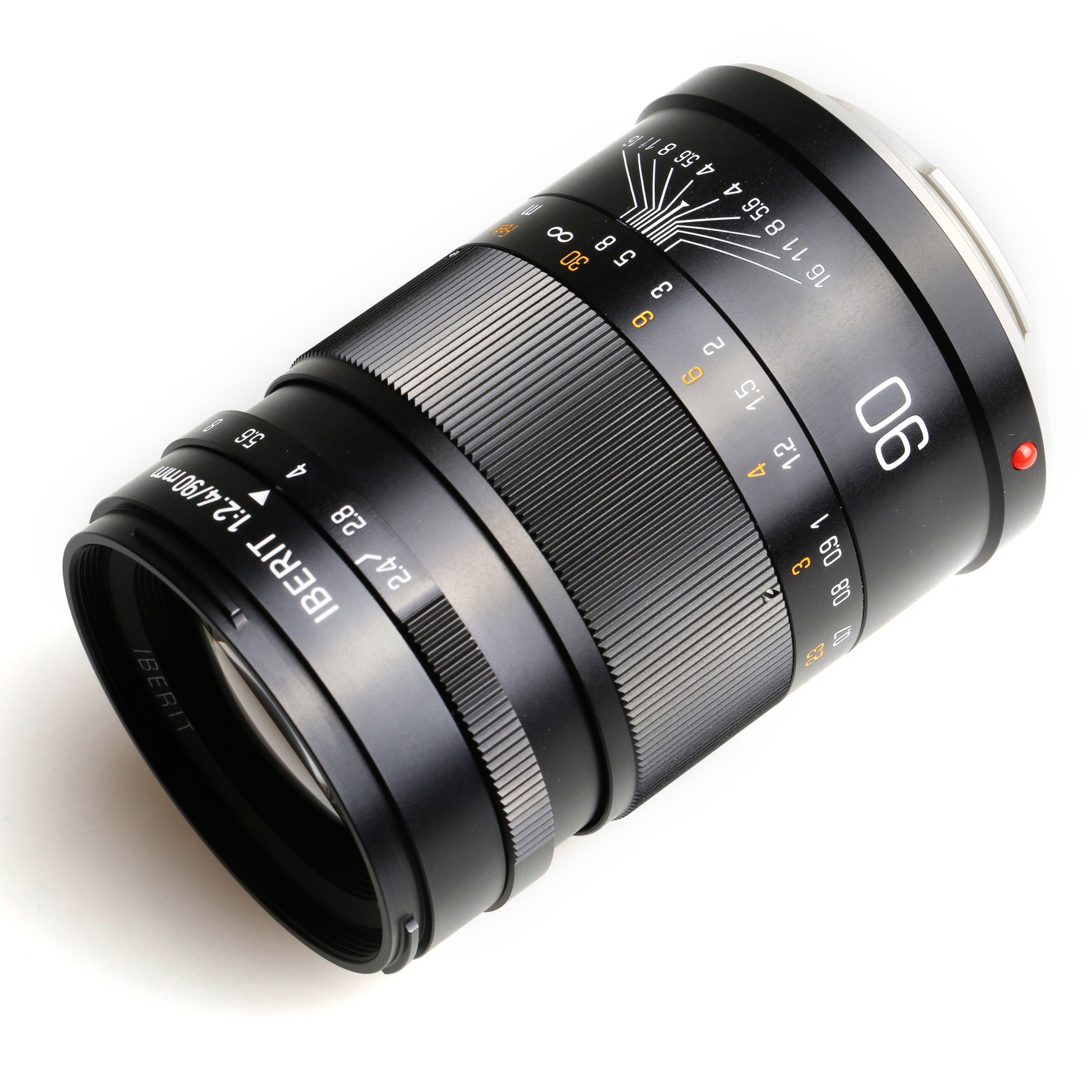 Kipon 90 mm / F2,4 per Iberit su Sony E
