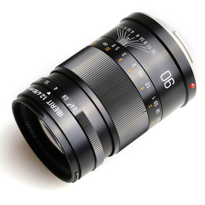Kipon 90 mm / F2,4 per Iberit su Sony E