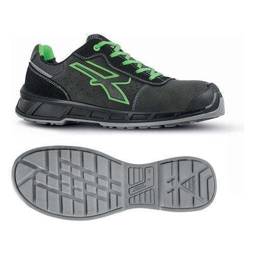 Upower Scarpe Taylor Grigio Verde Basse Numero 43 S1p